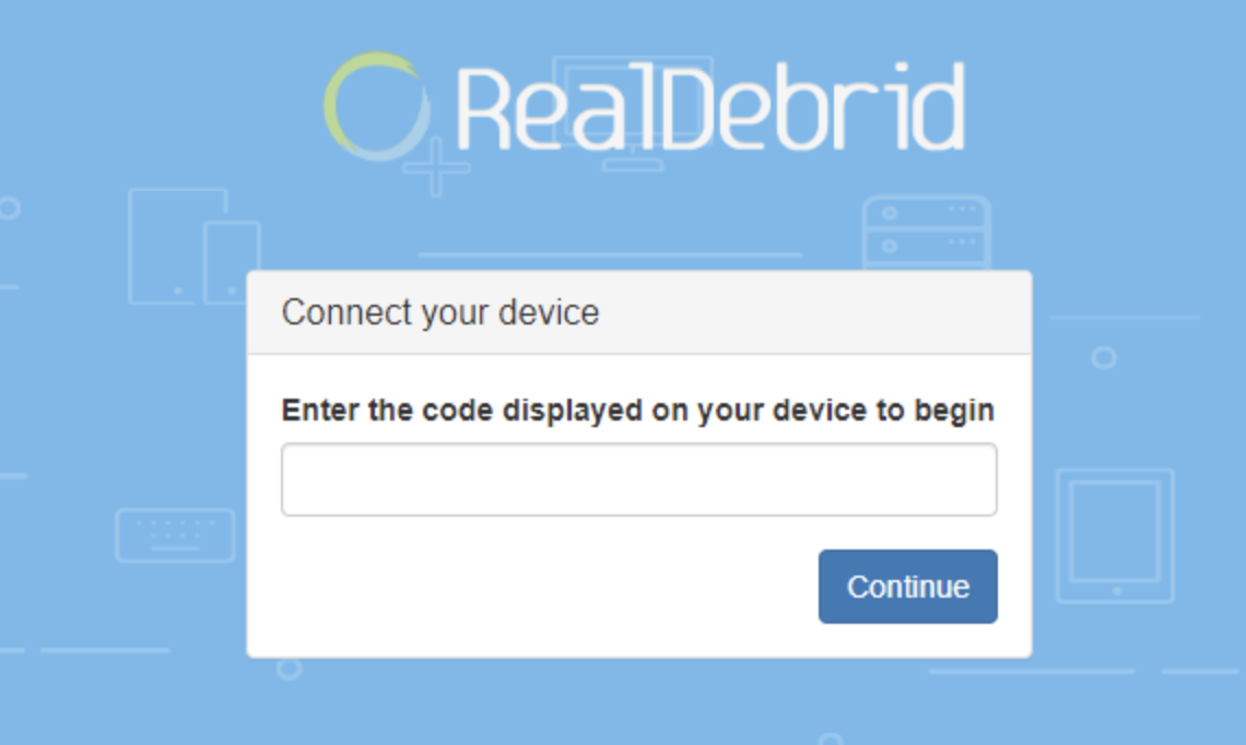 Real Debrid Activation Code